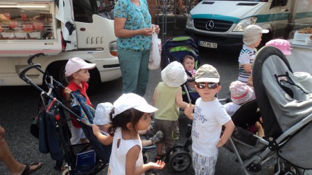 notre sortie du mardi le marché